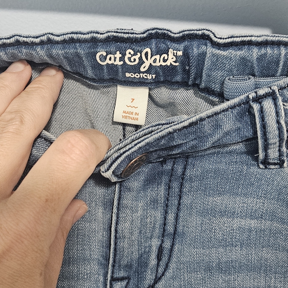 Cat & Jack Blue Kids Bootcut Jeans